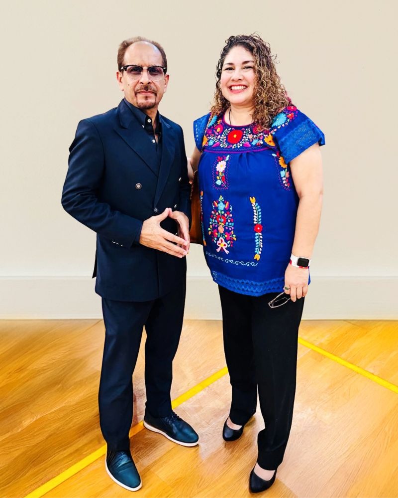 Amir Khan with Elisa Marcus, Silicon Valley Executive Leadership