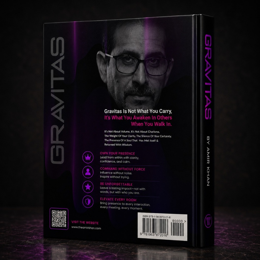 GRAVITAS — Back Cover & Core Principles